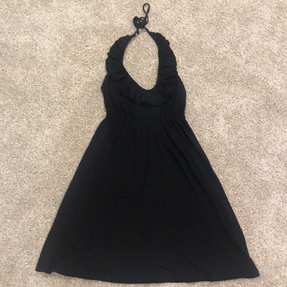Express Dresses & Skirts - EXPRESS Black Halter Dress